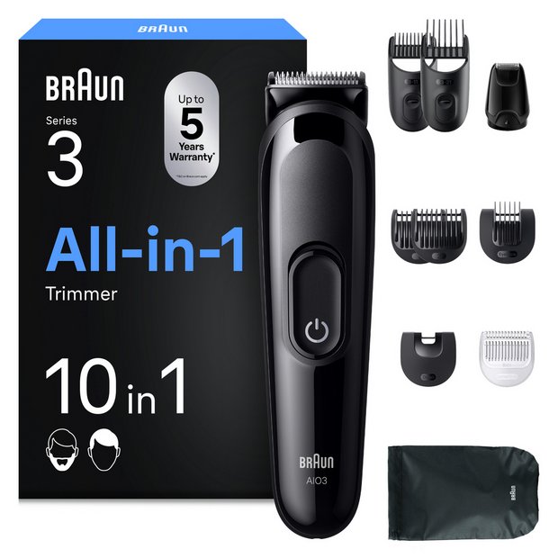 Braun AIO3560 10-in-1 Grooming Kit