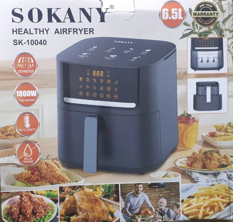 Sokany 10040 6.5L air fryer