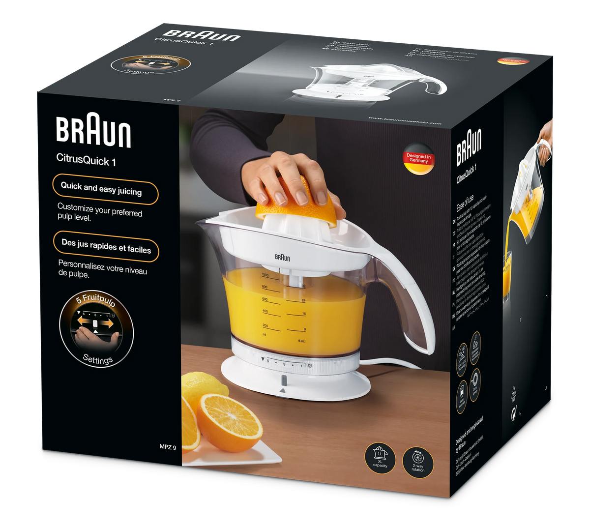 Braun MPZ9 Citrus Juicer