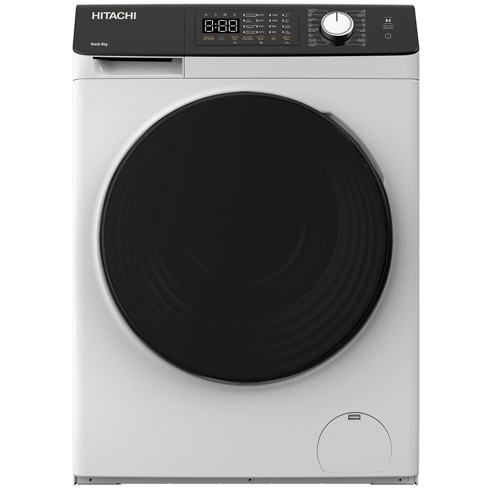 Hitachi BD802W 8kg Washing Machine White