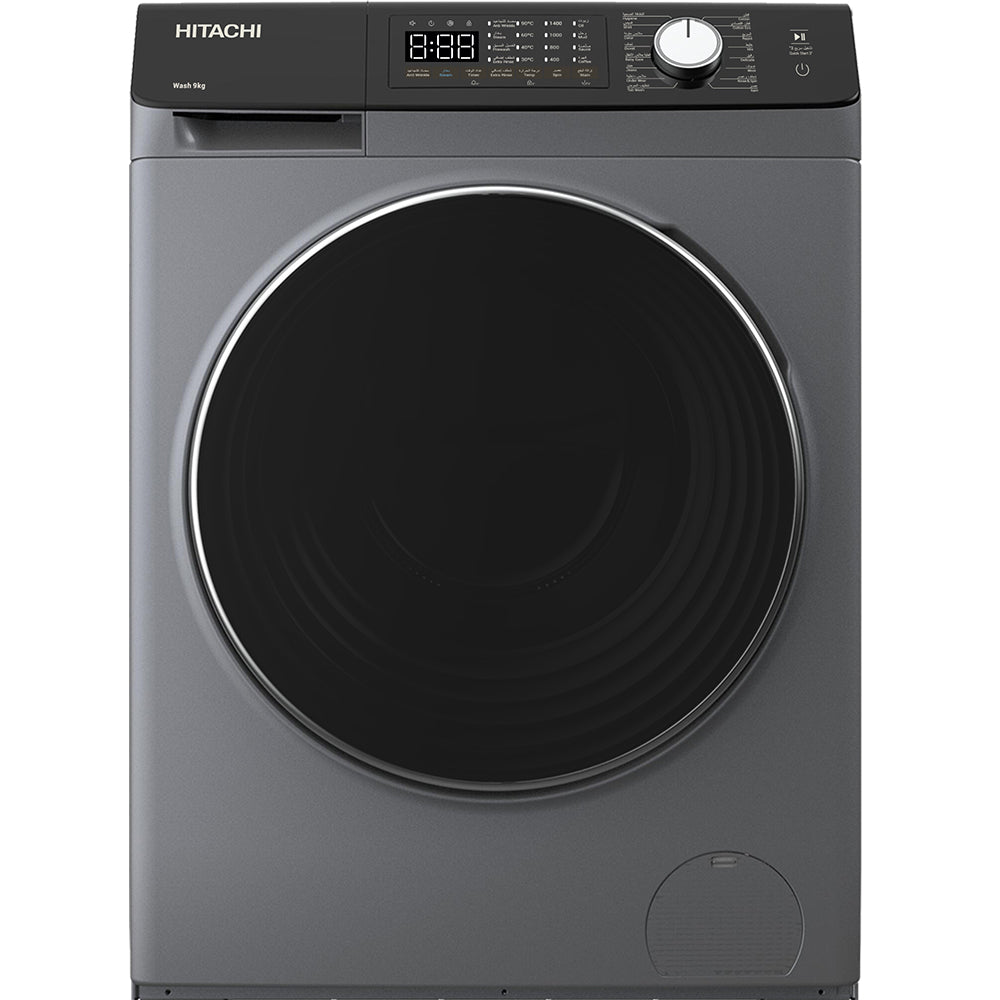 Hitachi BD9504S 9kg Washing Machine Silver