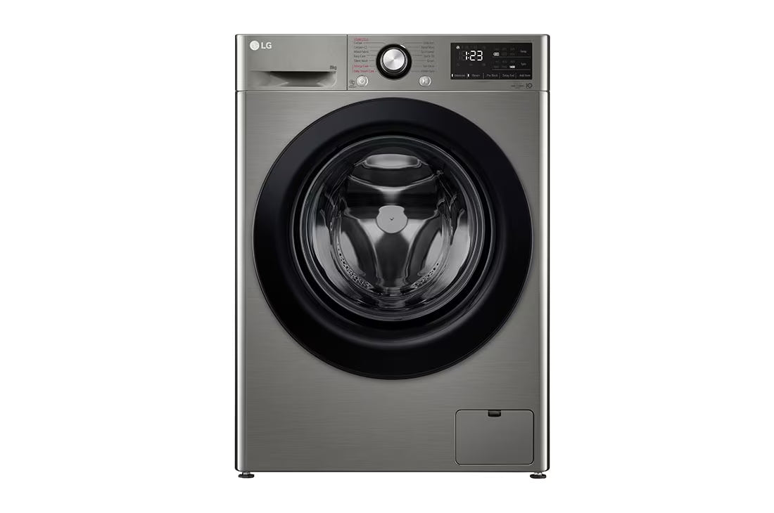 LG F4R3TYG6P 8kg Washing Machine Silver