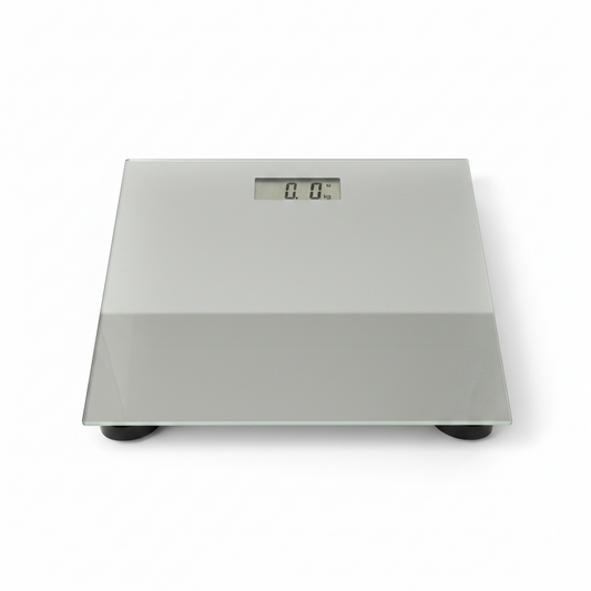 Silver Bathroom Scale