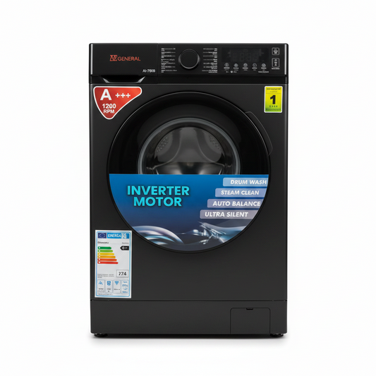 AI General 720B 7kg Washing Machine Black