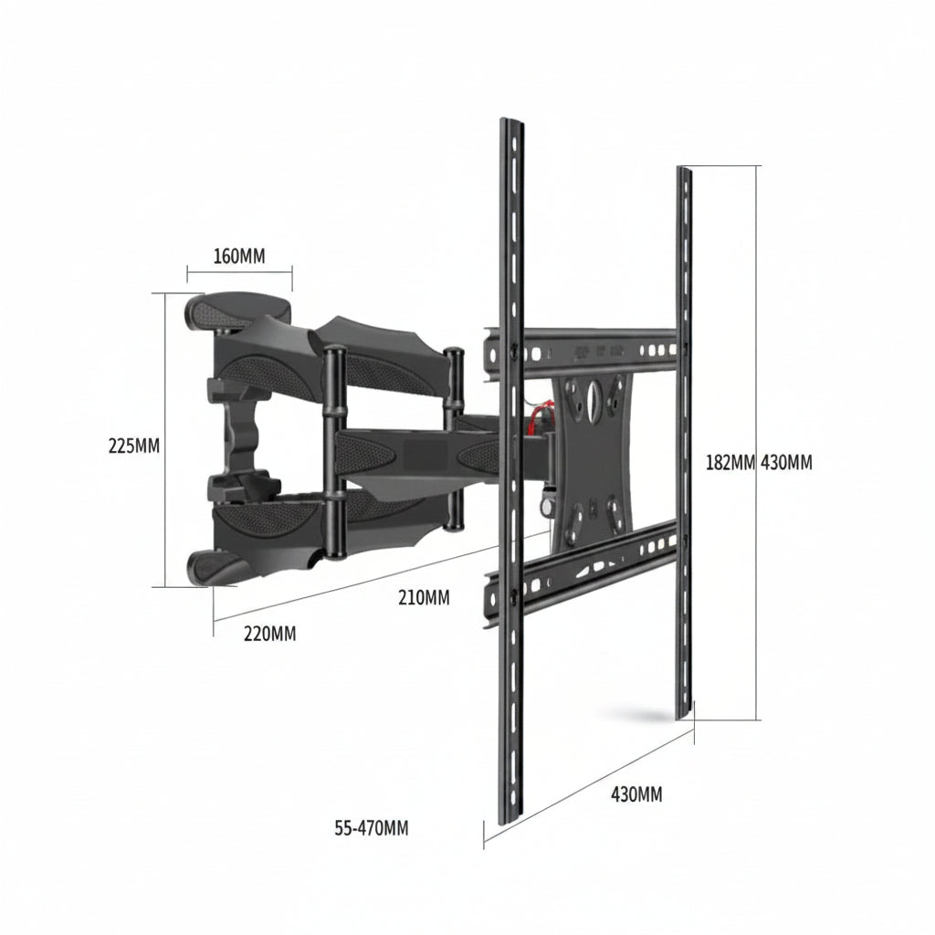 B45-P5 movable TV wall mount