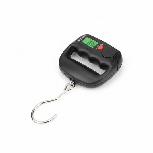 Black luggage scale model 606