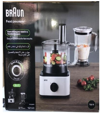Braun 0132 food processor