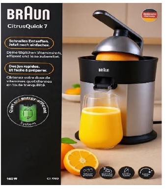 Braun 7050 citrus juicer