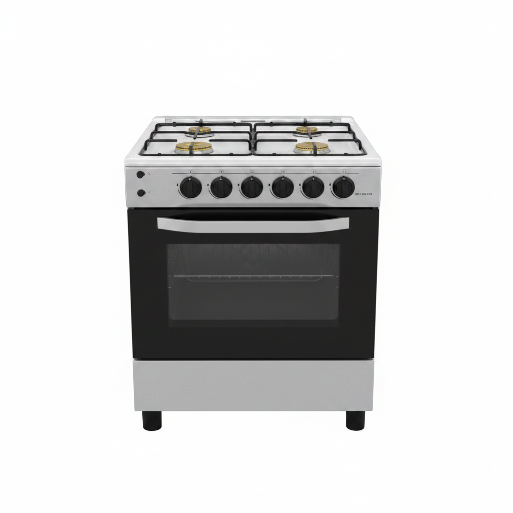 Fresh 16865 60x60 Gas Cooker Silver