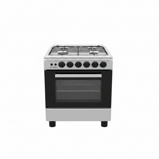 Fresh 19305 50x50 Gas Cooker Silver