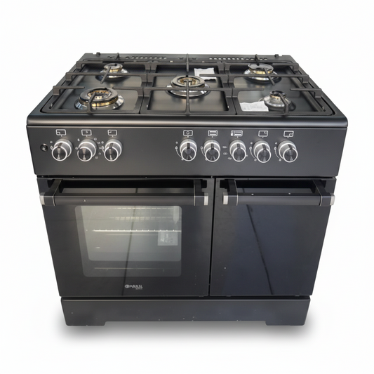 General Gold 50G2 5-Burner Gas Cooker Black