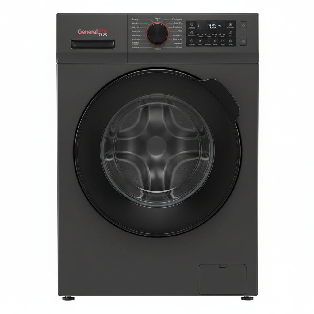 General Pro 712S 7kg silver washing machine