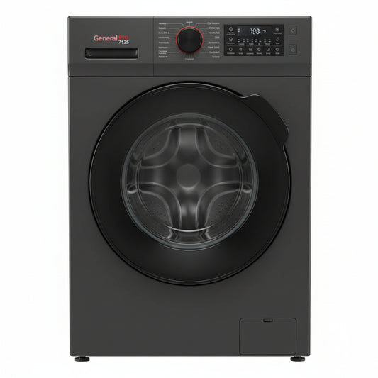 General Pro 712S 7kg silver washing machine
