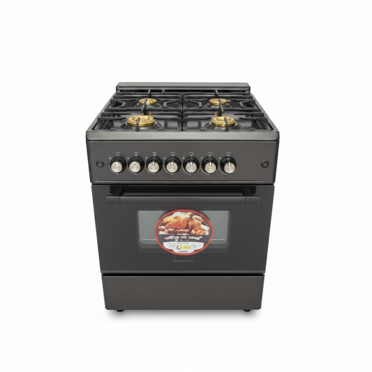JET 64B 60x60 Gas Cooker Black