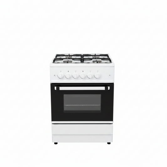 JET 64W 60x60 Gas Cooker White