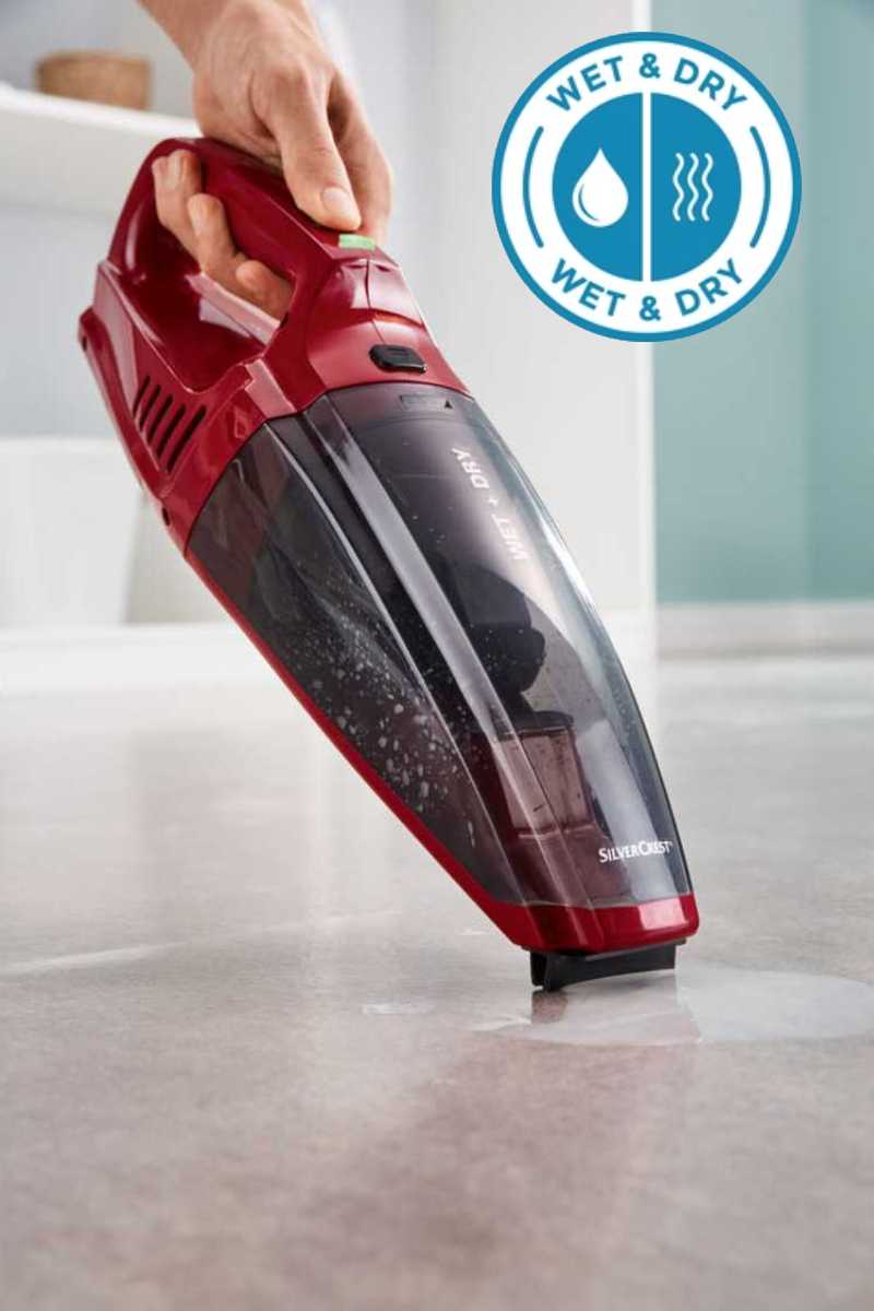 Silver Crest Cordless Handheld Vacuum
