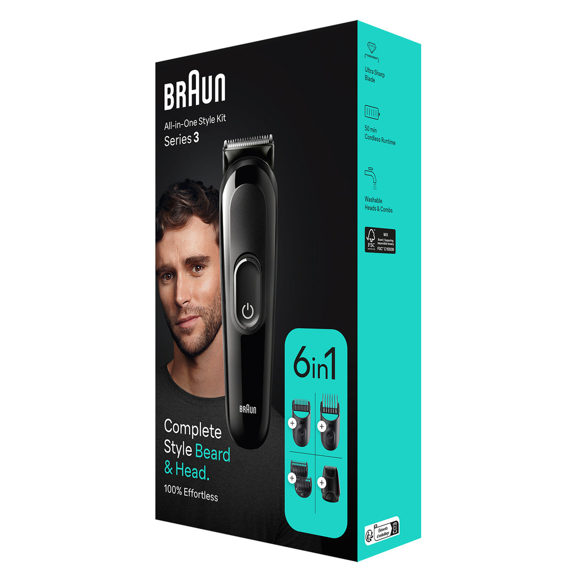 Braun MGK3410 6-in-1 Grooming Kit