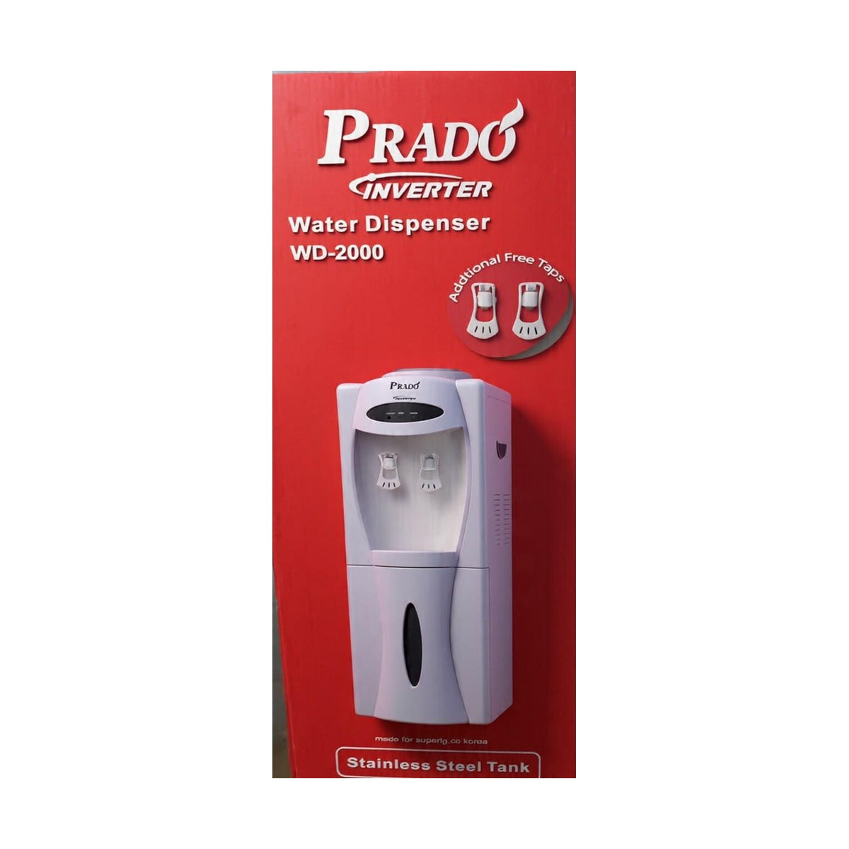 Prado 2000W white water dispenser
