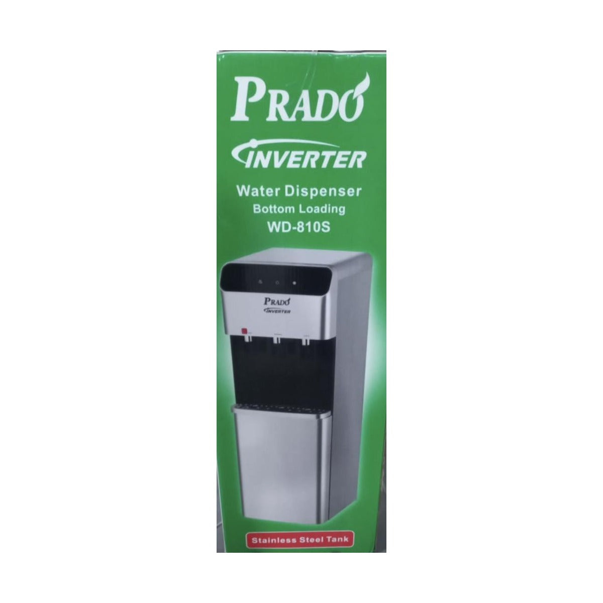 Prado 810S silver bottom-loading water dispenser